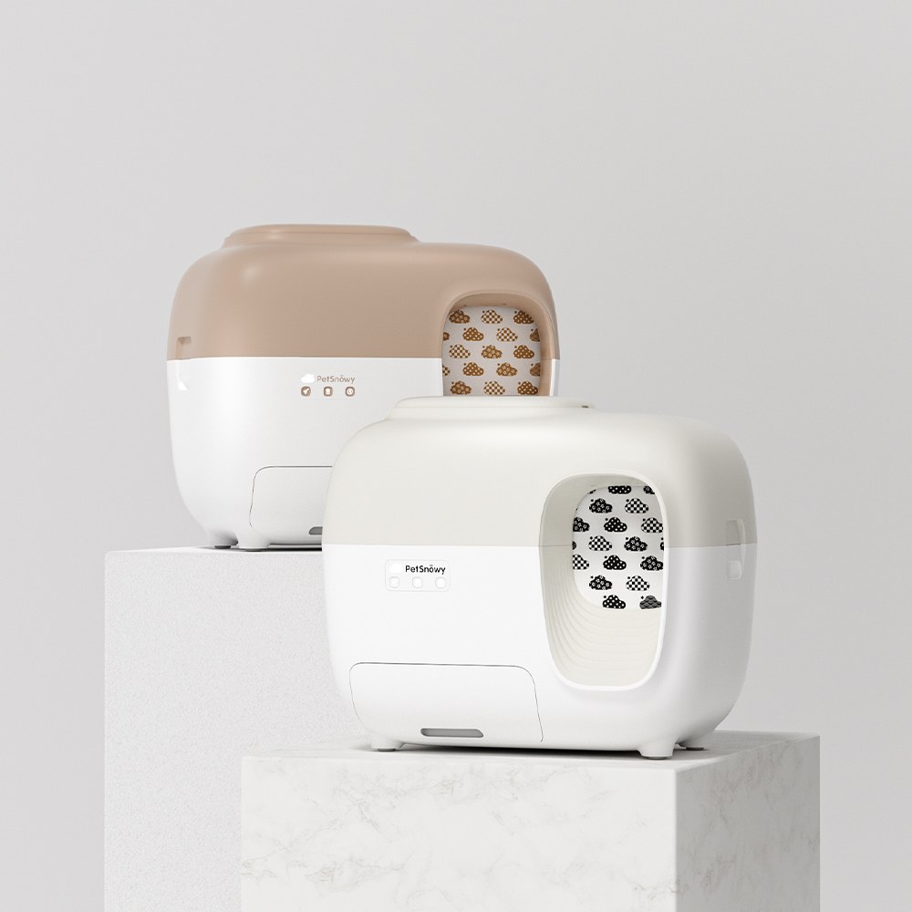 SNOW+ 智慧貓砂盆 除臭款 (兩色)