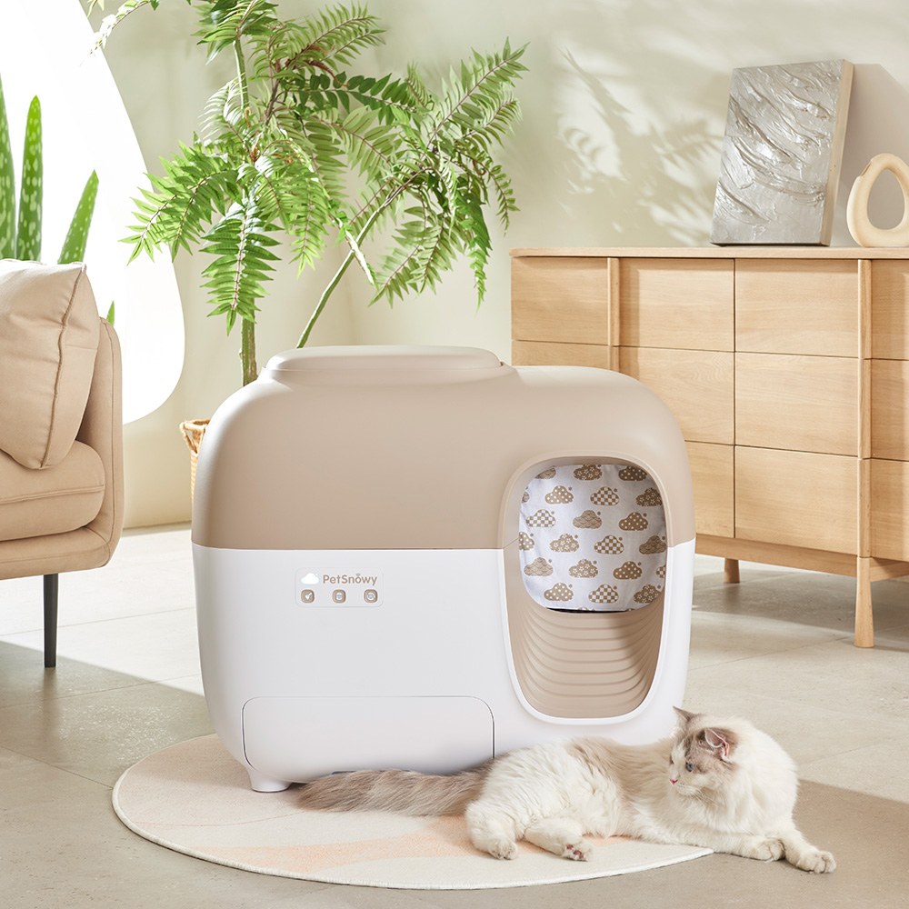 SNOW+ 智慧貓砂盆 除臭款 (兩色)