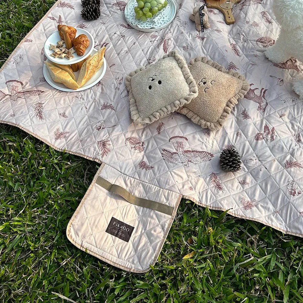 Let's Fika 野餐墊 - 北歐風