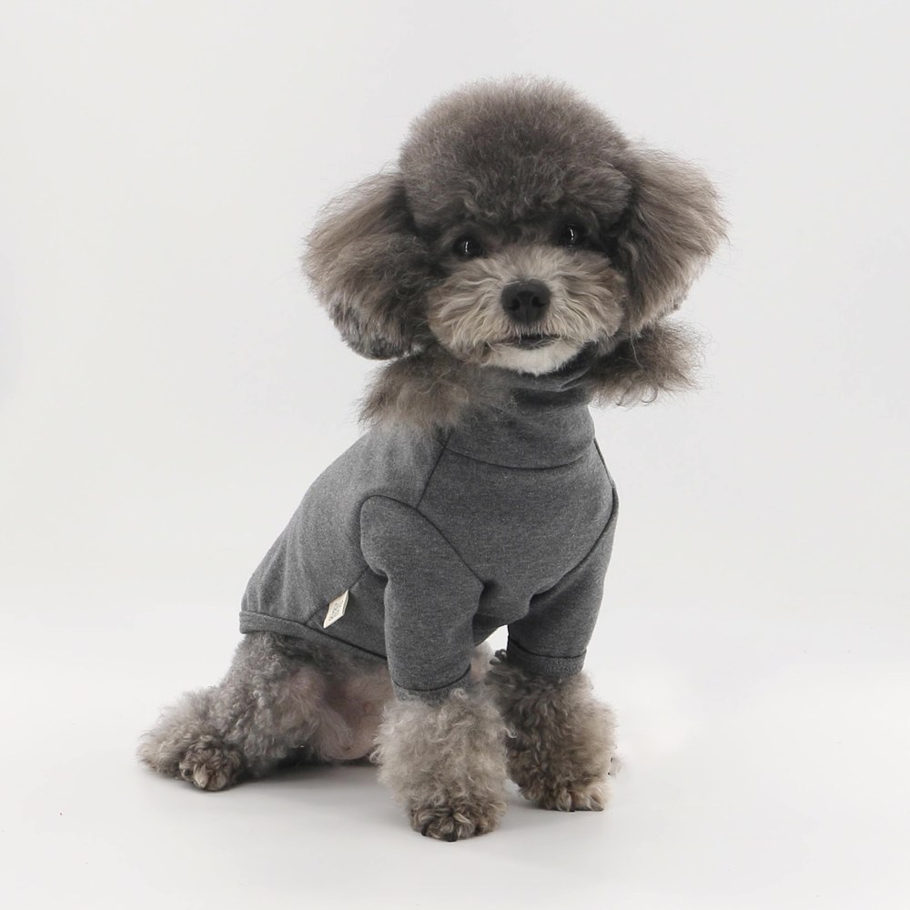 寵物春秋薄款純棉圓領打底衫 (兩色)