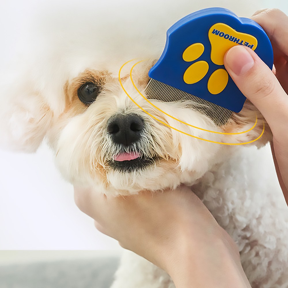 寵物簡易臉梳 - 臉部密齒梳