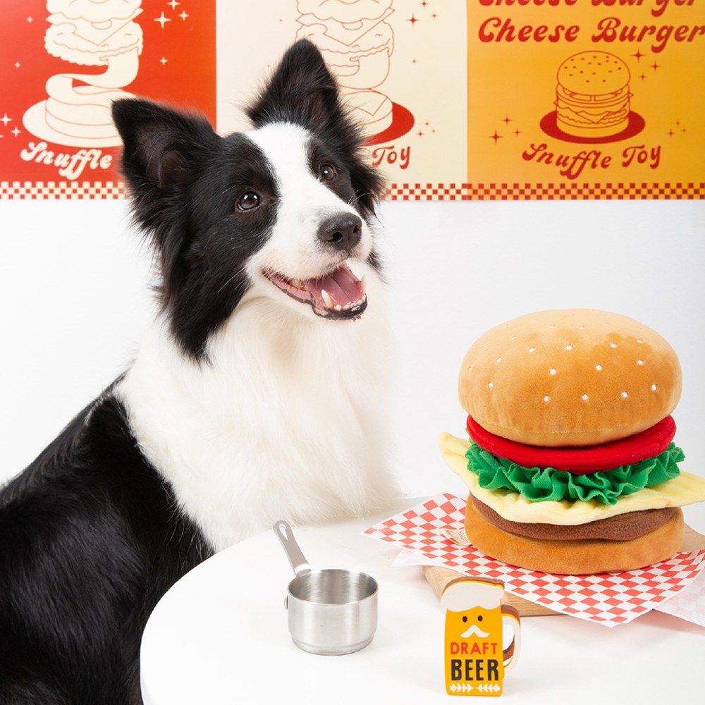 嗅聞扯紙玩具 - 芝芝牛牛堡