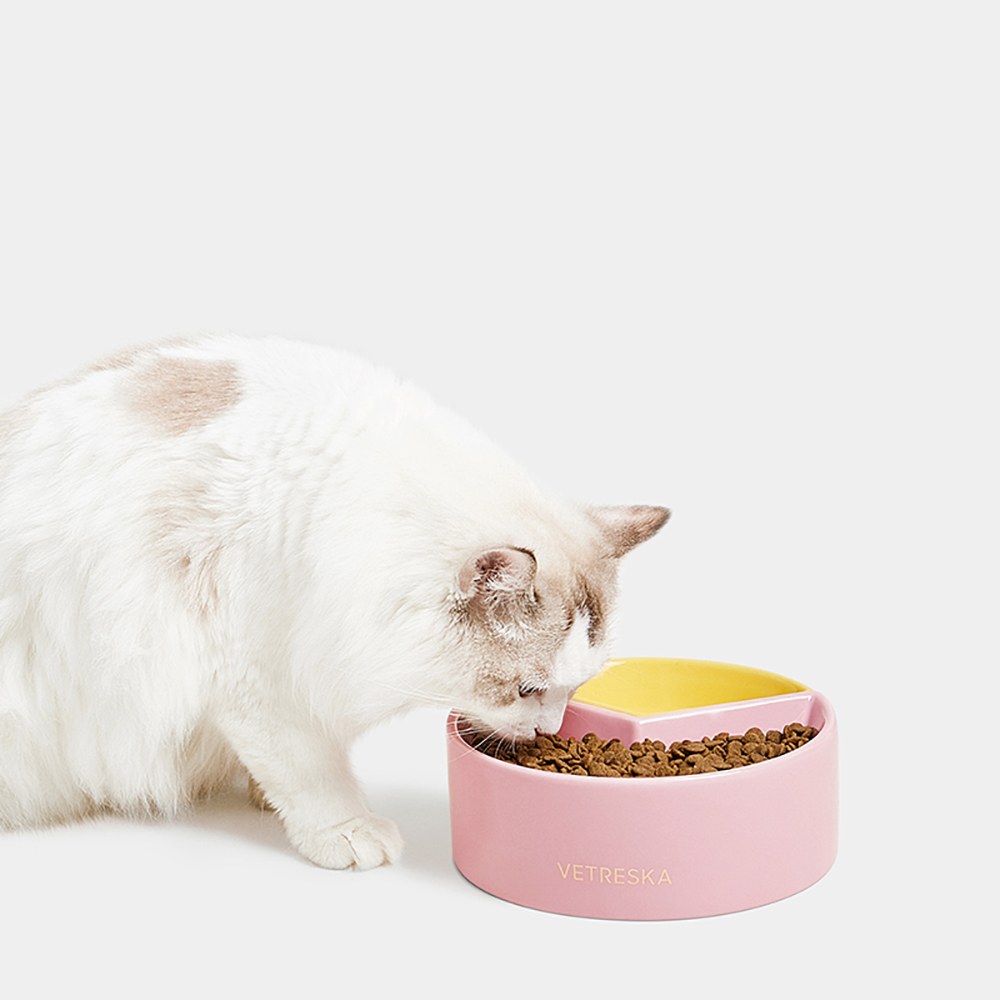 寵物陶瓷分食碗 (兩款)