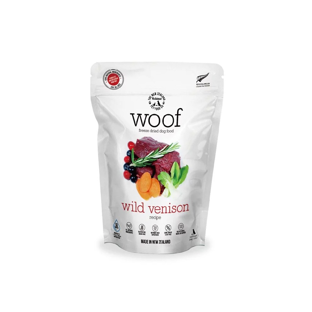 woof狗狗冷凍乾燥生食餐 - 鹿肉