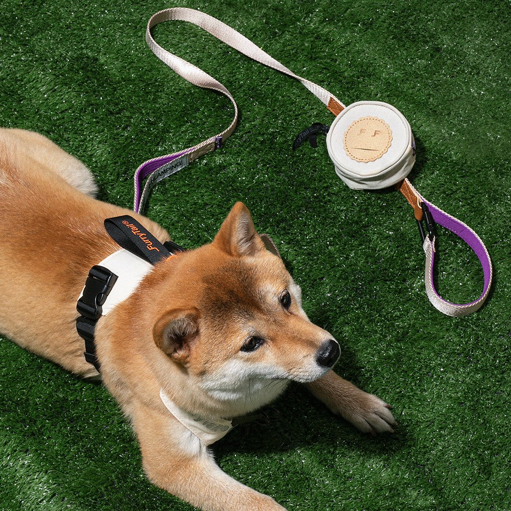 露營牽引繩套裝 (胸背+牽繩+拾便袋)