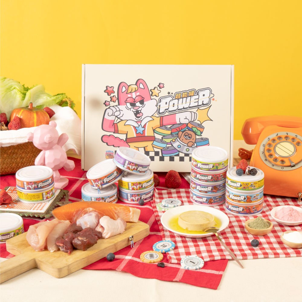 Power 超能貓用主食罐 (多種口味)