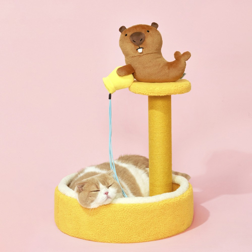 抓柱貓爬架 - 許願池土撥鼠