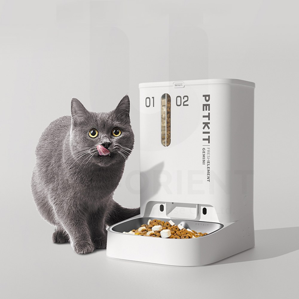 雙子星智能寵物餵食器