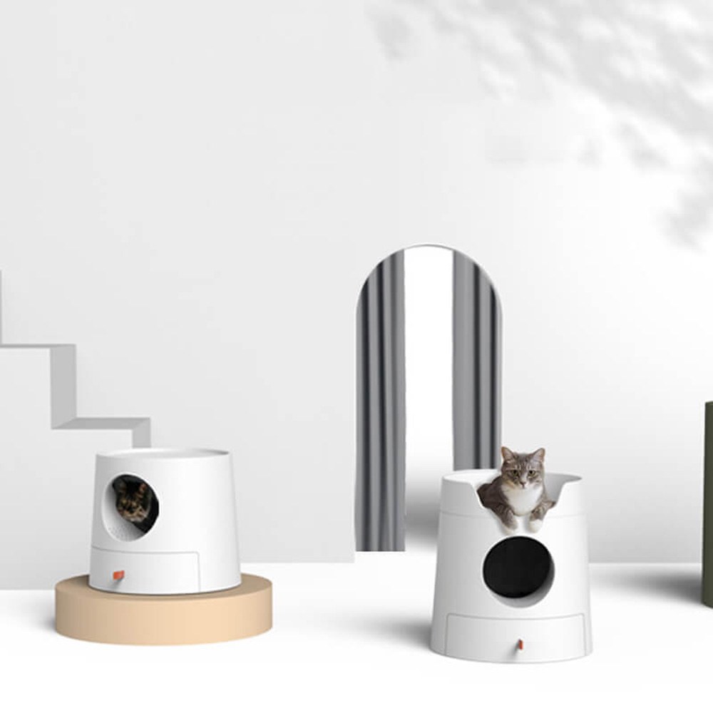 福利品專區 - 貓城堡抓板貓砂盆