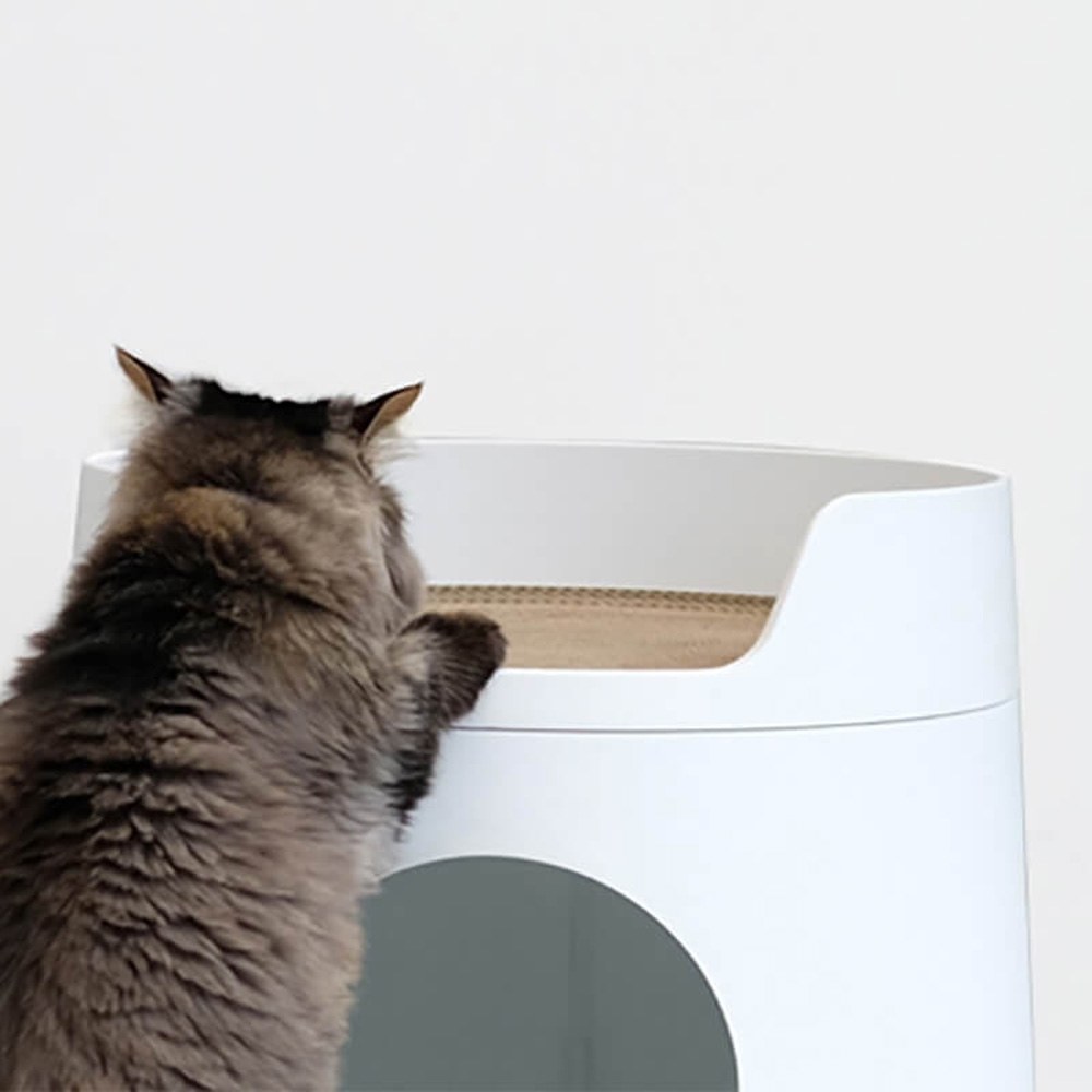 福利品專區 - 貓城堡抓板貓砂盆