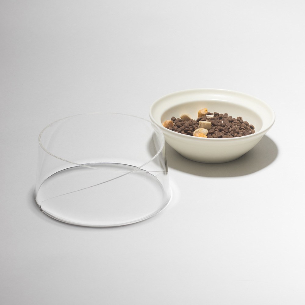 寵物高碗 - 透明高腳碗