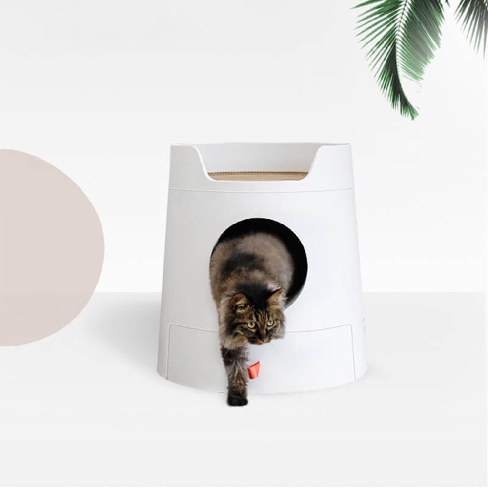 福利品專區 - 貓城堡抓板貓砂盆