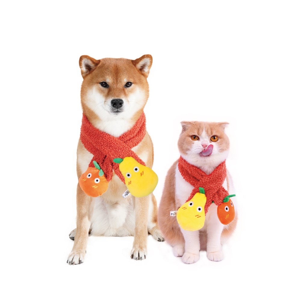 大桔大梨寵物圍巾