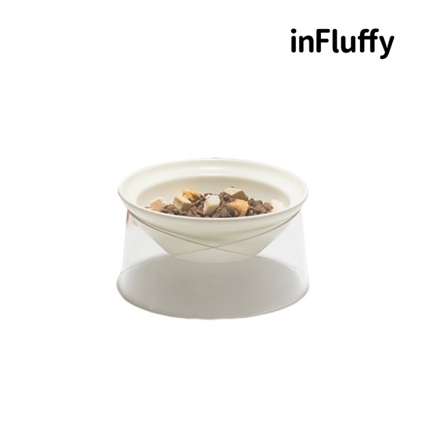 寵物高碗 - 透明高腳碗