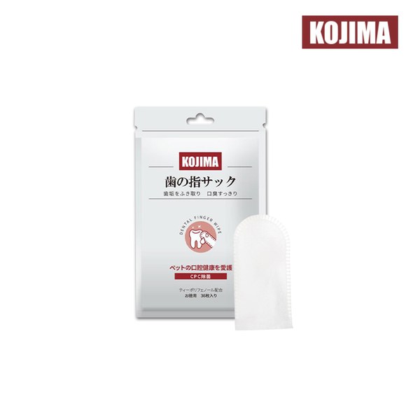 寵物濕巾 潔齒用指套款 - 36片/包