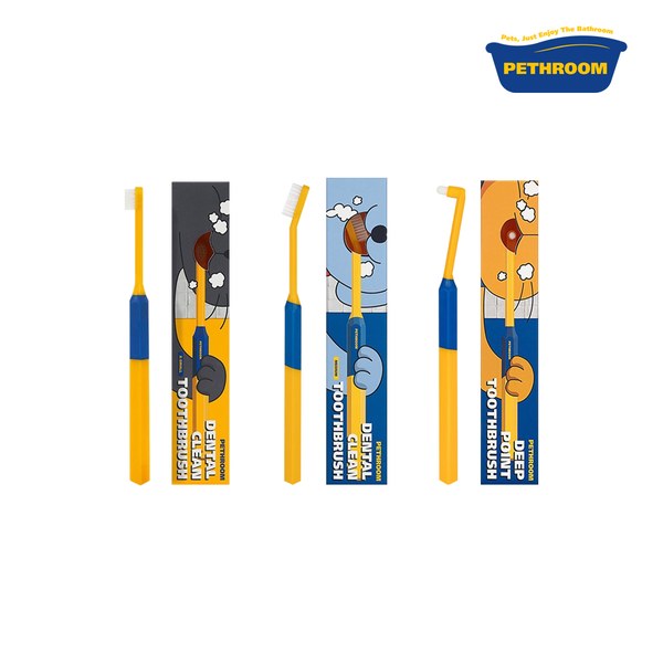 寵物超細纖維軟毛牙刷 (多款)