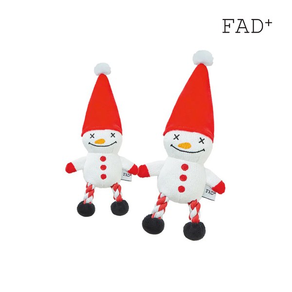 汪汪耐咬發聲玩具 - 聖誕雪寶