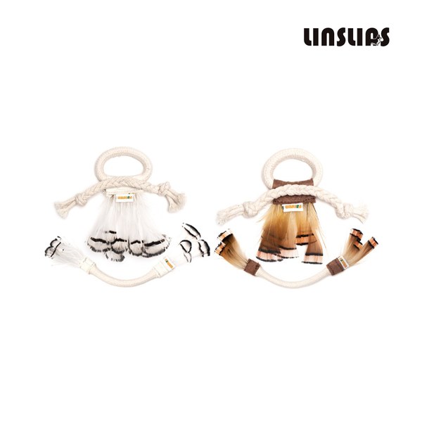 棉繩羽毛逗貓玩具 (四款)