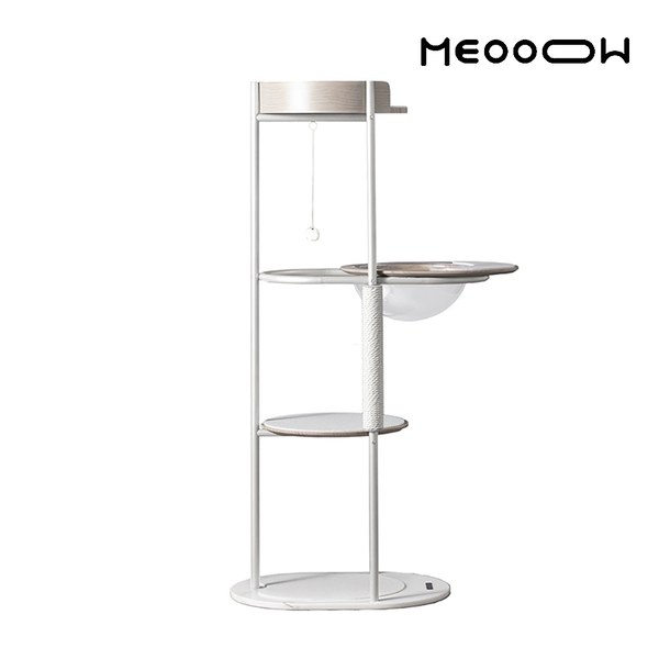 極簡實木貓爬架 - 雙子座 (兩色)