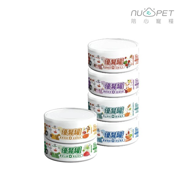 腎臟保健貓用優腎主食罐 (多種口味)