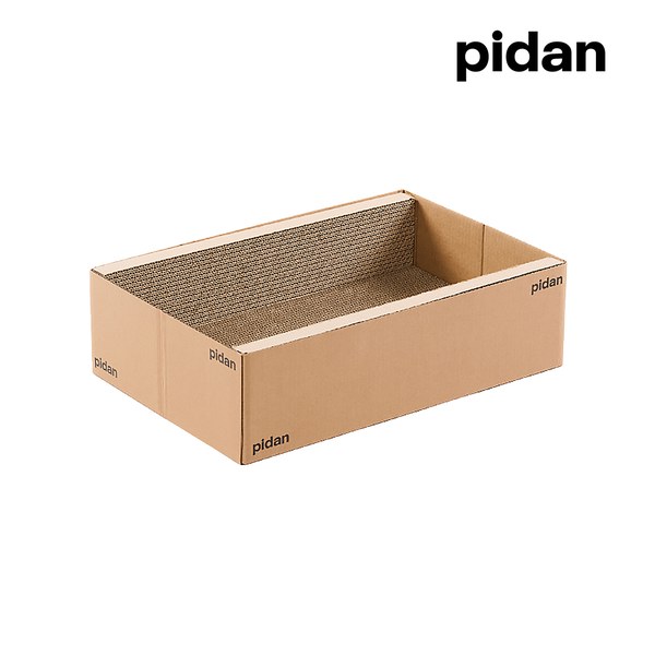 瓦楞紙貓抓板系列 - 牛皮瓦楞紙盒款