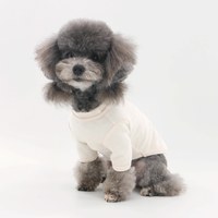 寵物春秋薄款純棉圓領打底衫 (兩色)