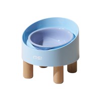 高腳防溢春捲寵物碗 (多色)