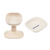 高度調節寵物瓷碗組