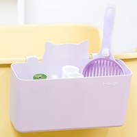 貓砂盆收納掛籃 (多色)