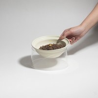 寵物高碗 - 透明高腳碗