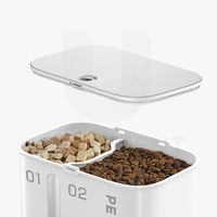 雙子星智能寵物餵食器