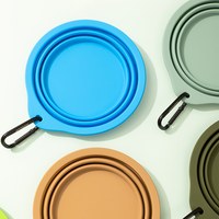 摺疊矽膠隨行碗 (多色)