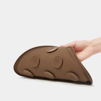 寵物矽膠舔食墊 - 咖啡