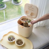 雙倉抗菌儲糧桶 (多色)