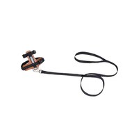 啵啵皮革貓胸背牽引繩套裝 (多色)