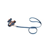 啵啵皮革貓胸背牽引繩套裝 (多色)