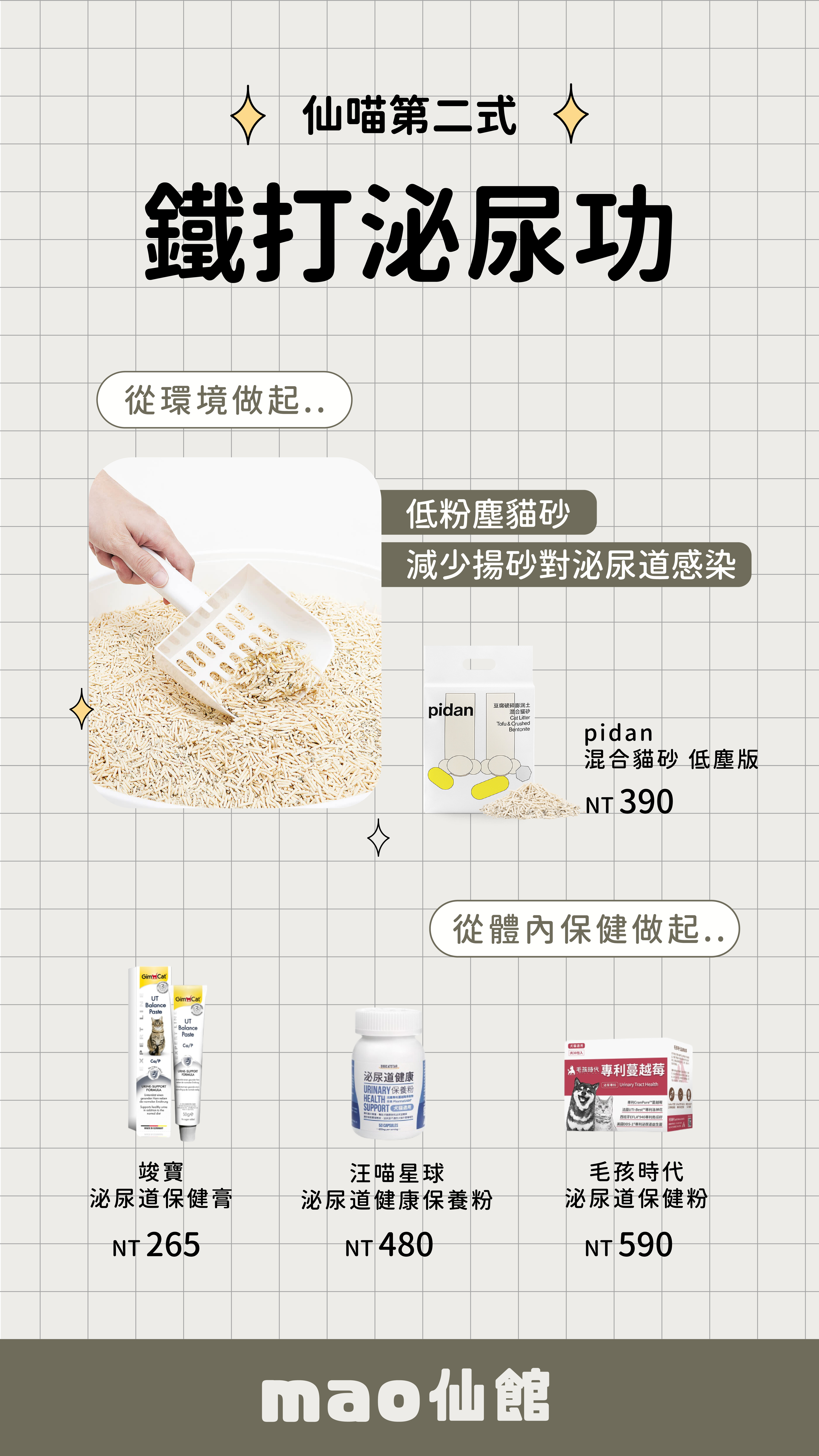 毛孩泌尿道保護介紹